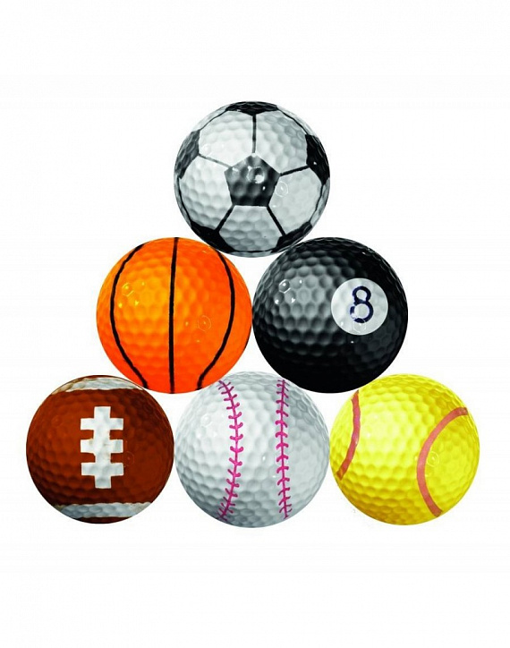 Мячи сувенирные Longridge Sports (6 шт.)